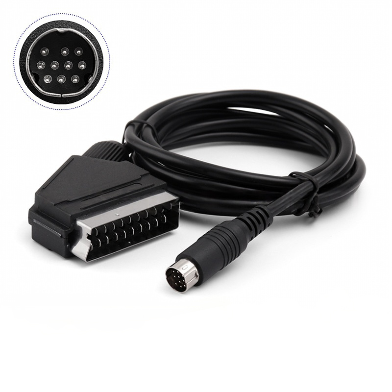 Retro Gaming Cables - 1.8m Scart Cable for Sega Saturn