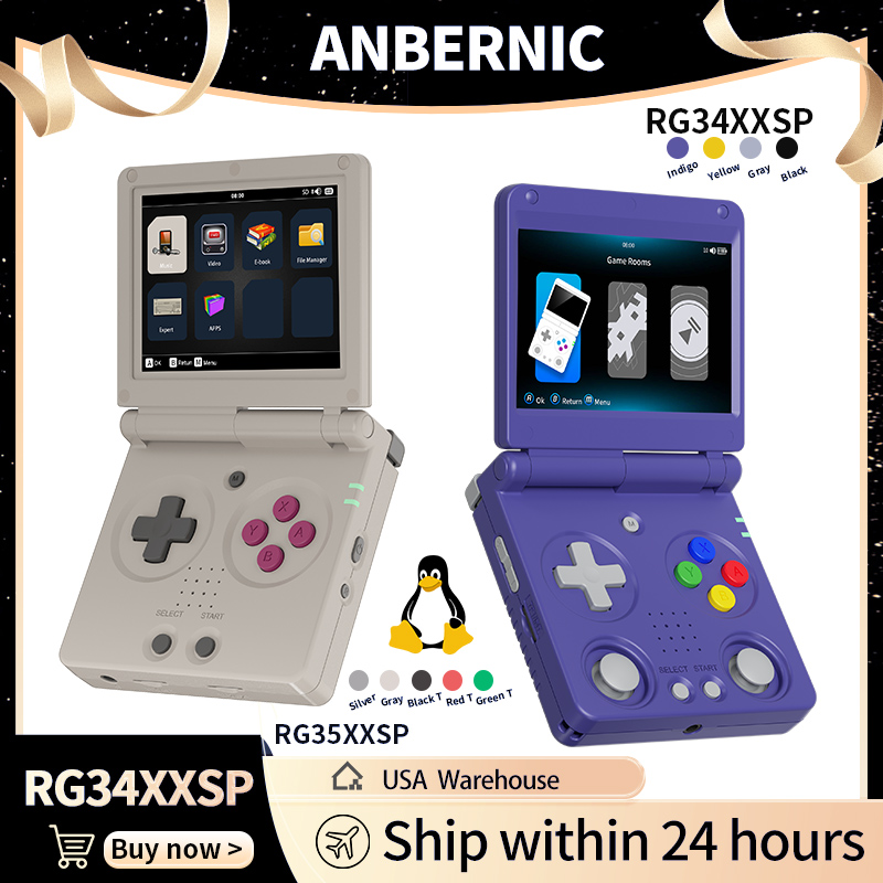 Anbernic RG34XXSP RG35XXSP Fli - Retro Gaming Monitor 评论和价格