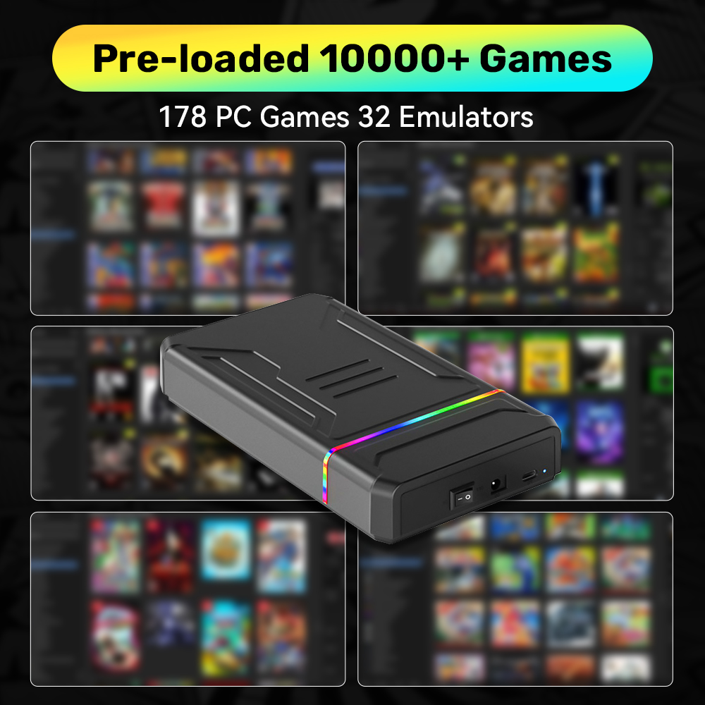 3TB External Retro Game HDD Em - Retro Gaming Xbox 评论和价格