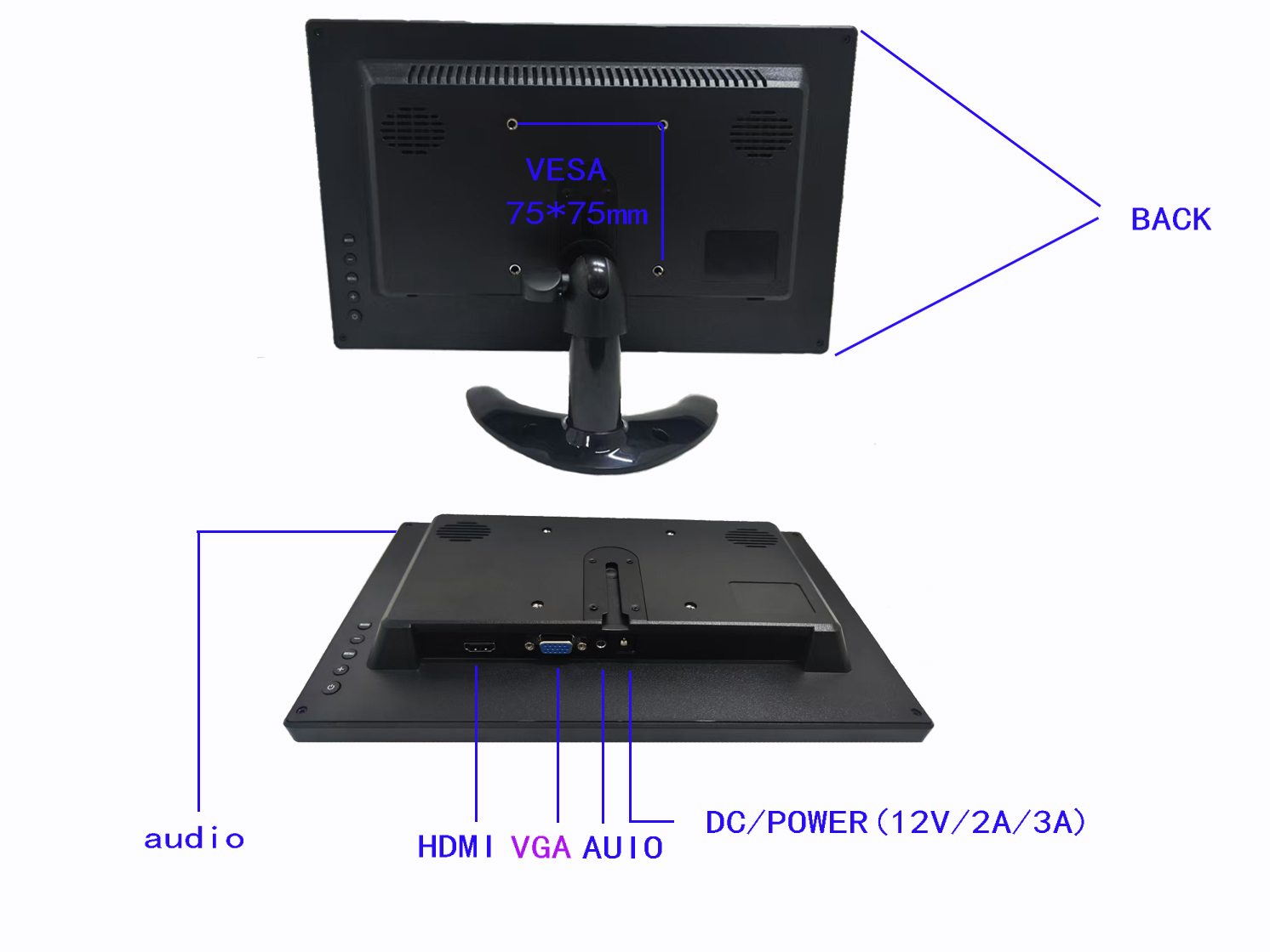 11.6 Inch TFT LCD Monitor With - Retro Gaming Monitor 评论和价格