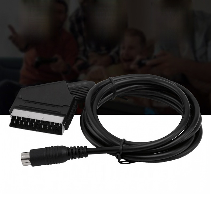 1.8m Scart Cable for Sega Satu - Retro Gaming Cables 评论和价格