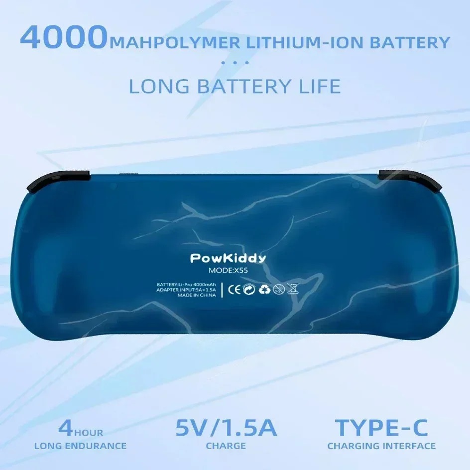 POWKIDDY X55 Handheld Game Con - Retro Gaming Arcade Console 评论和价格