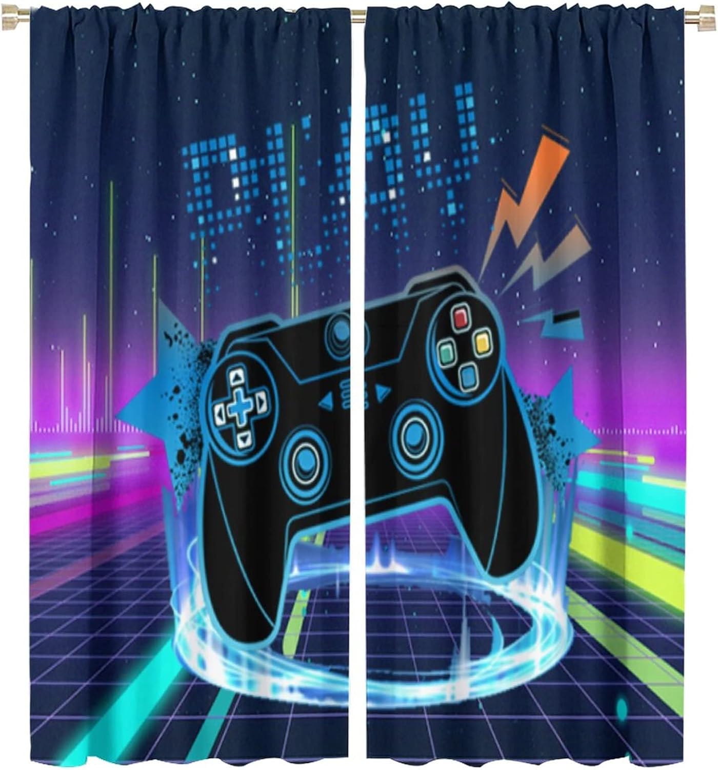 2 Panels Neon Game Controller  - Retro Gaming Gameboy 评论和价格