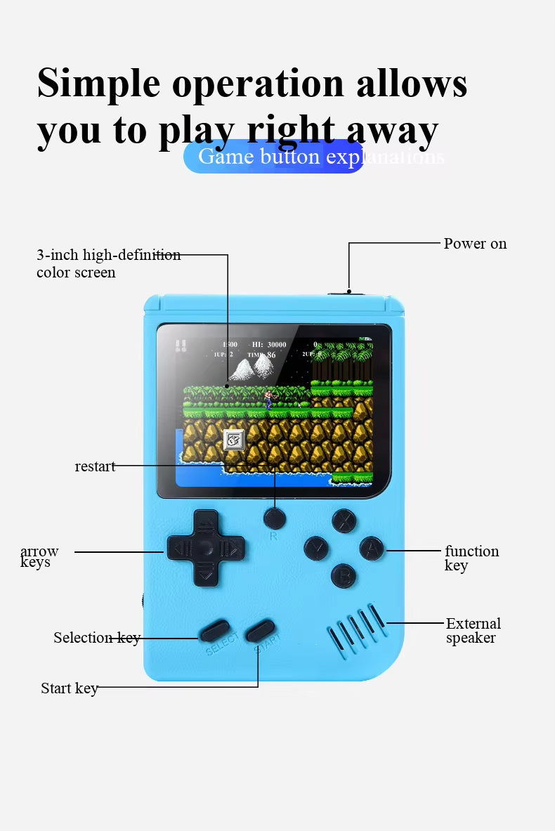 400 In 1 MINI Games Handheld G - Retro Gaming Monitor 评论和价格