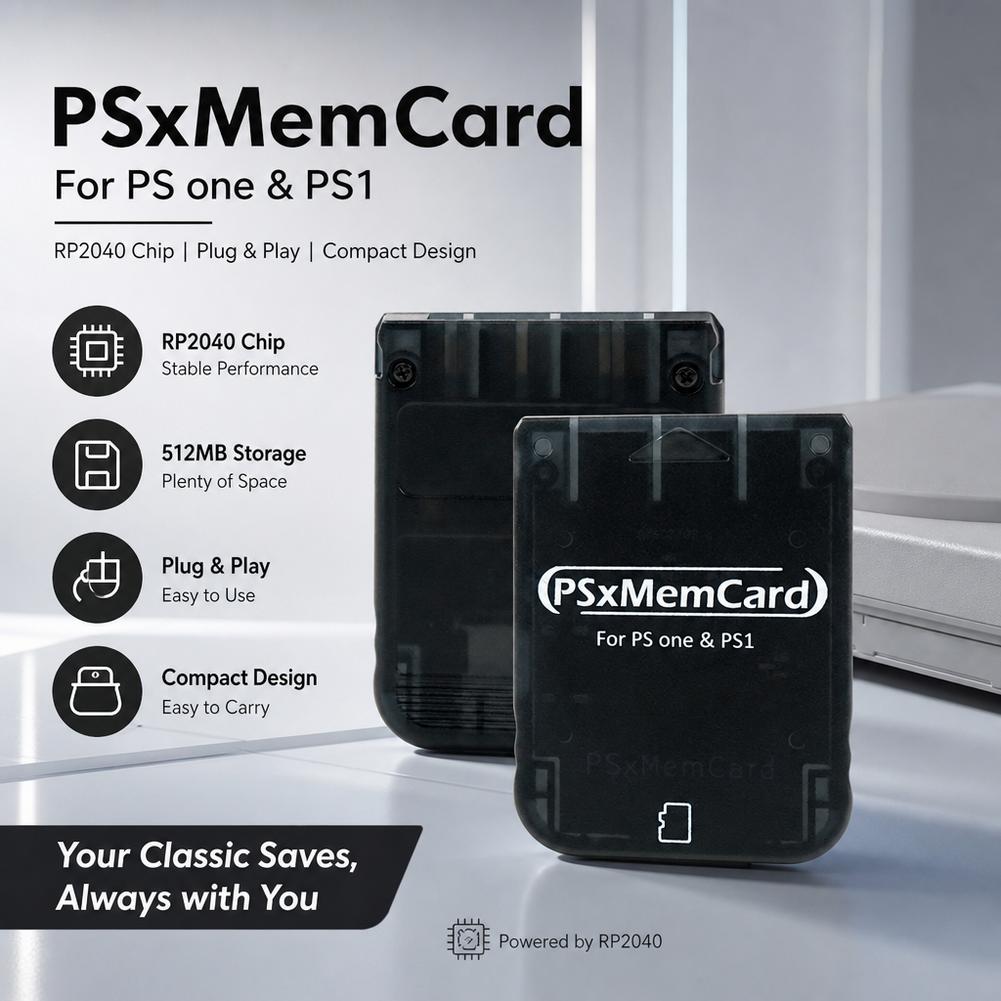 PSxMemCard PSX Memory Card Sav - Memory Card Ps1 评论和价格