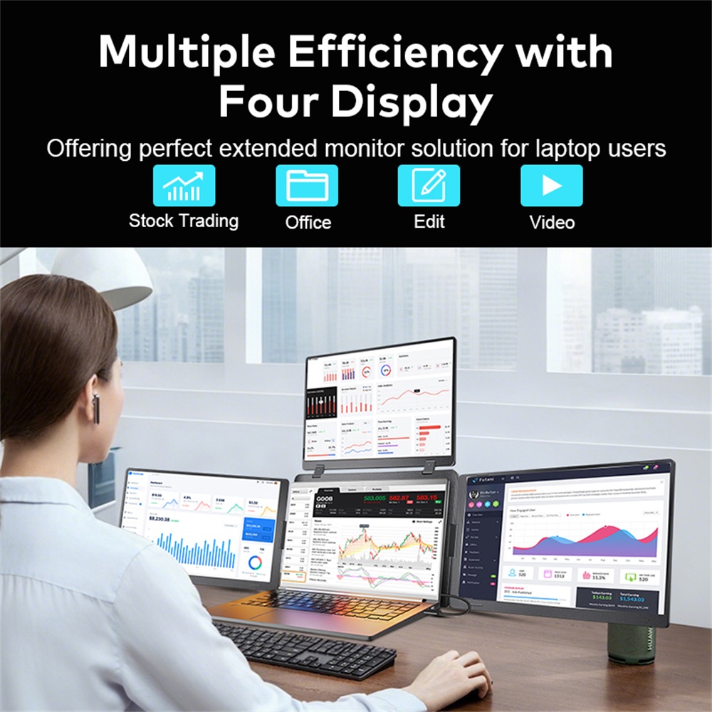 Triple Screen Portable LCD Bac - Retro Gaming Monitor 评论和价格