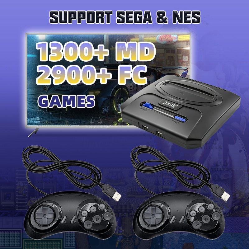 16Bit Retro Game Console 4K HD - Retro Gaming Cables 评论和价格
