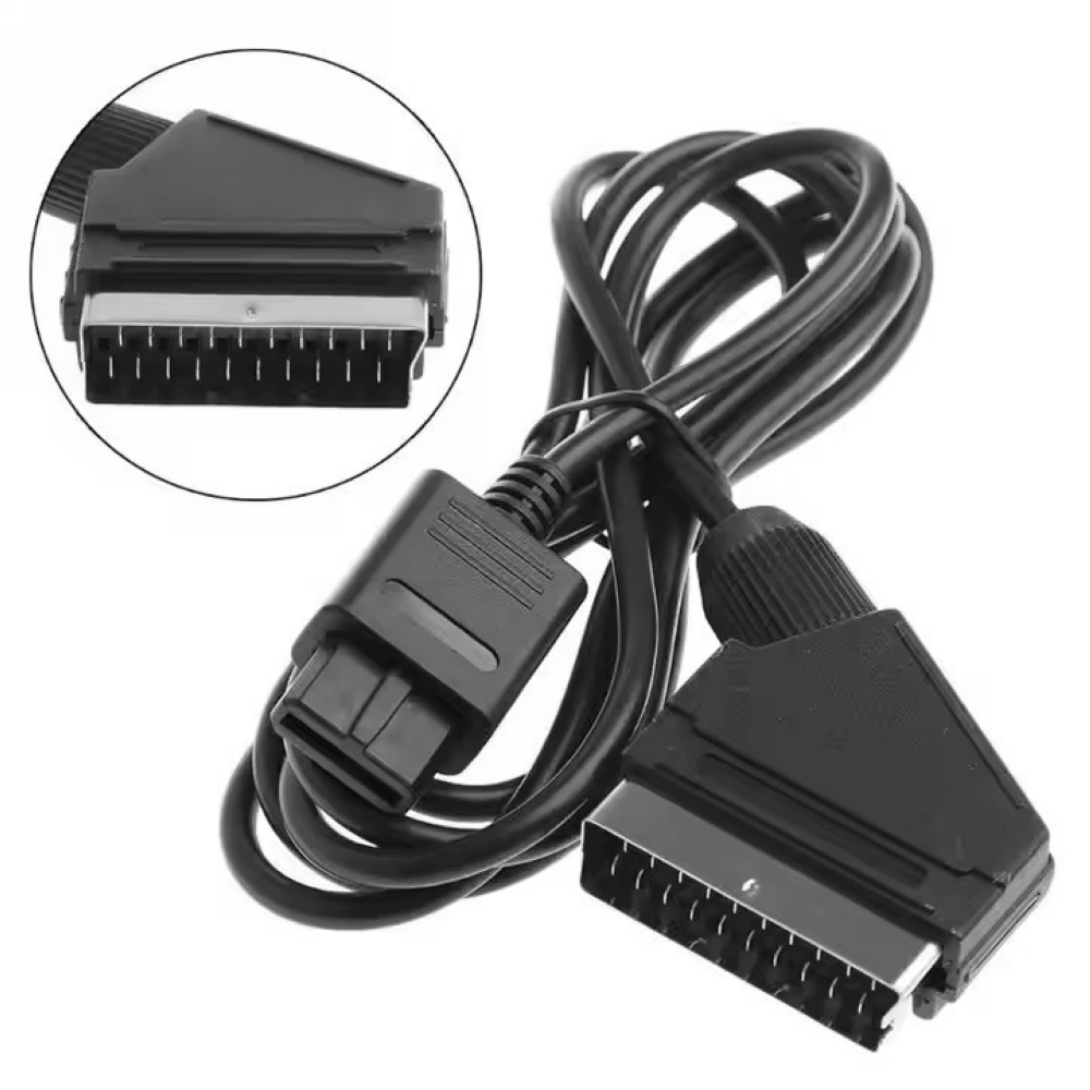 for N64 NGC SFC RGB AV Scart C - Retro Gaming Cables 评论和价格