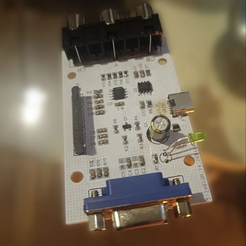 Low-Res VGA to YCrCb Component - Retro Gaming Years 评论和价格