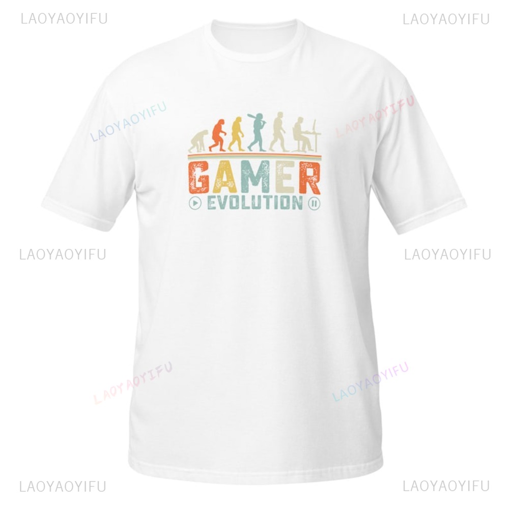 Gamer Evolution T-Shirt Retro  - Retro Gaming Ideas 评论和价格