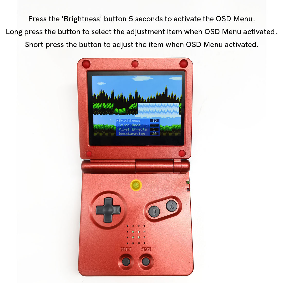 For  GBA SP V5  720x480 Retro  - Retro Gaming Gameboy 评论和价格