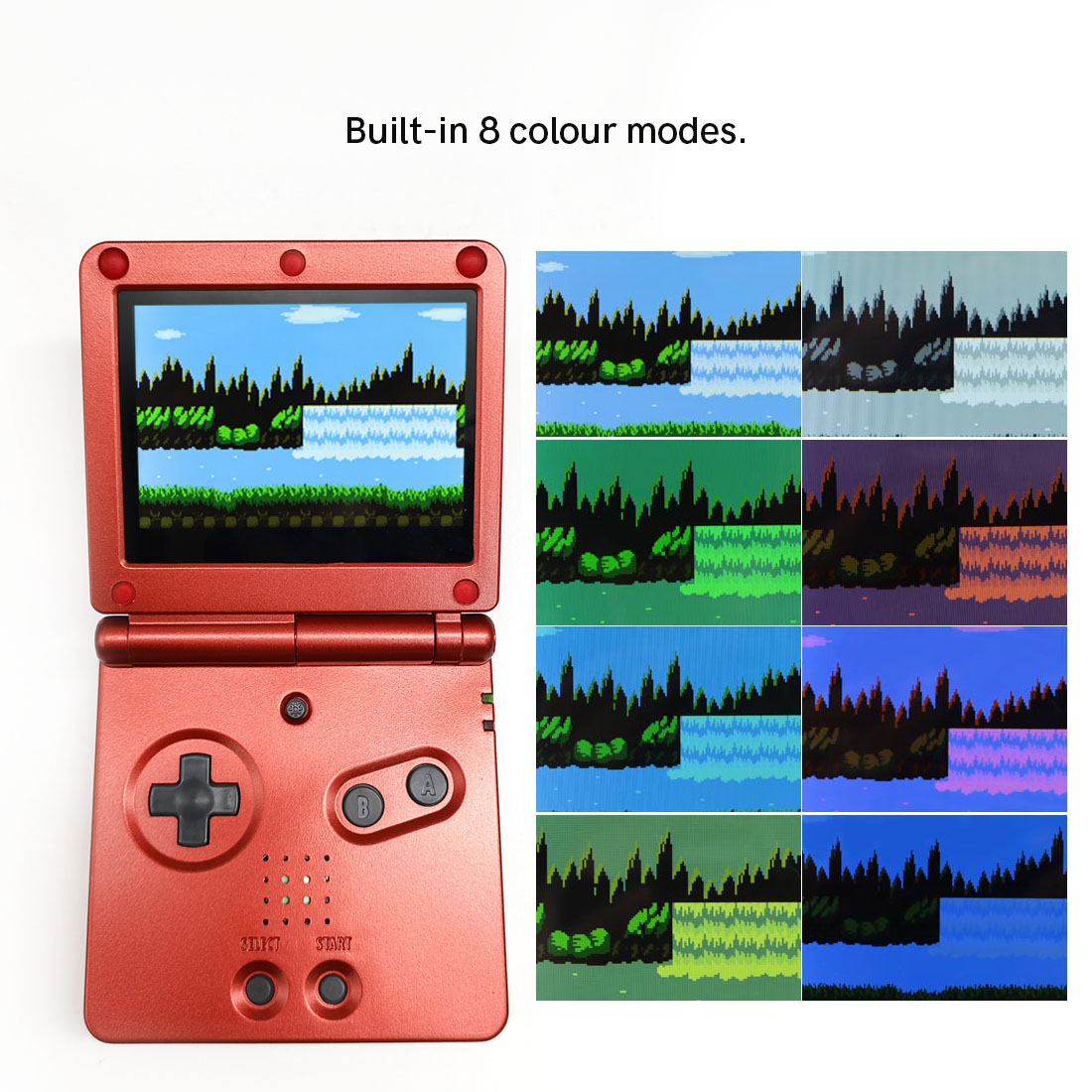 For  GBA SP V5  720x480 Retro  - Retro Gaming Gameboy 评论和价格