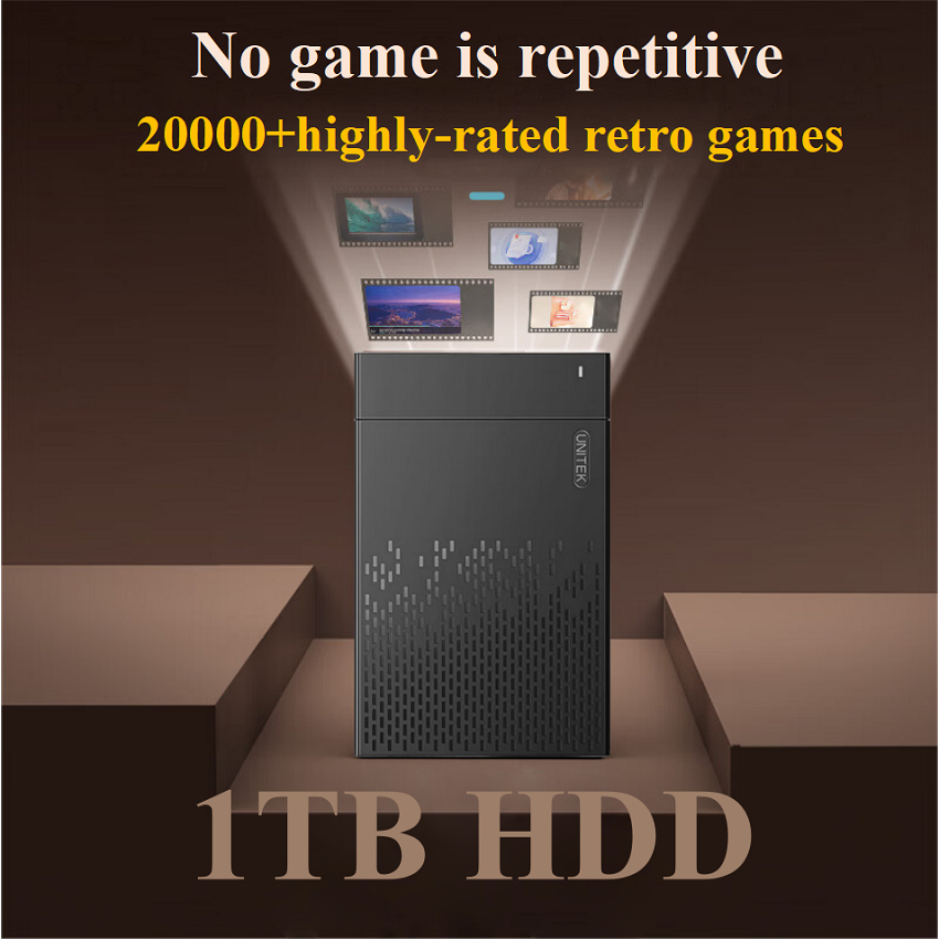 1TB Retro Gaming HDD 20000+ Re - Retro Gaming Monitor 评论和价格