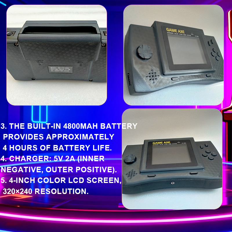 PFT Elite 4-Inch Handheld Arca - Retro Gaming Arcade Console 评论和价格