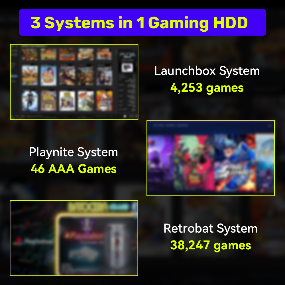 Mix500G Portable Game Hard Dri - Retro Gaming Xbox 评论和价格