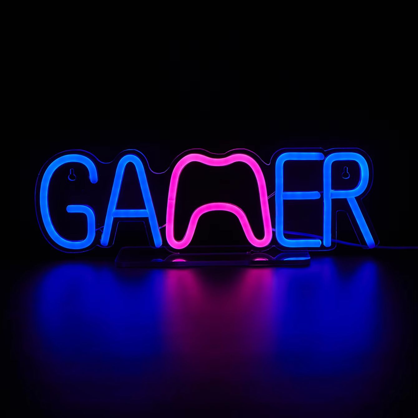 Chi-buy LED Neon Desktop gamer - Retro Gaming Projector 评论和价格