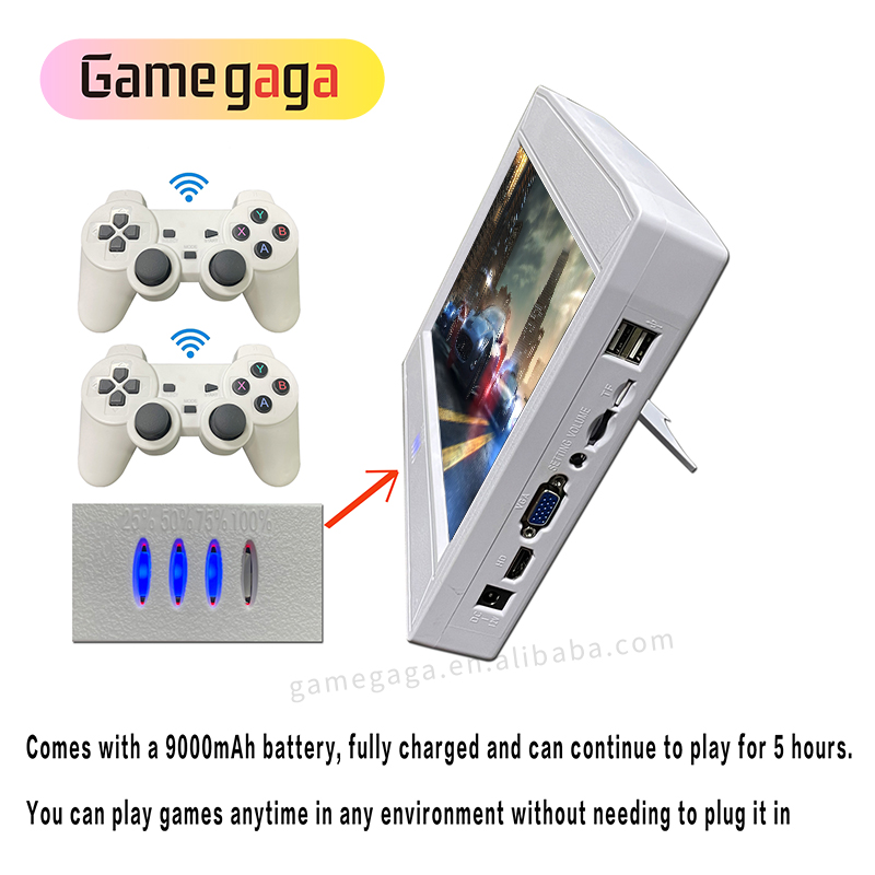 L Video Game Console 10 Inch S - Retro Gaming Arcade Console 评论和价格