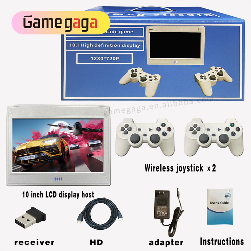L Video Game Console 10 Inch S - Retro Gaming Arcade Console 评论和价格