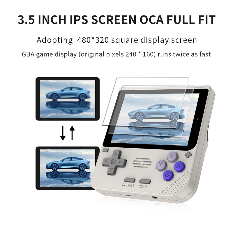 POWKIDDY V10 3.5-Inch IPS Oca  - Retro Gaming Gameboy 评论和价格