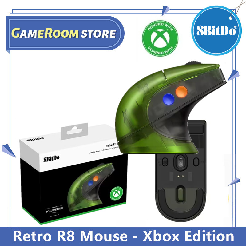 8BitDo Retro R8 Mouse - Xbox E - Retro Gaming Xbox Controller 评论和价格