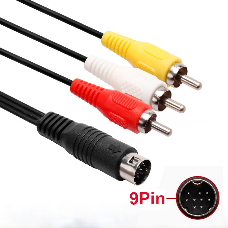 1.8m AV Cable for SEGA Genesis - Retro Gaming Cables 评论和价格