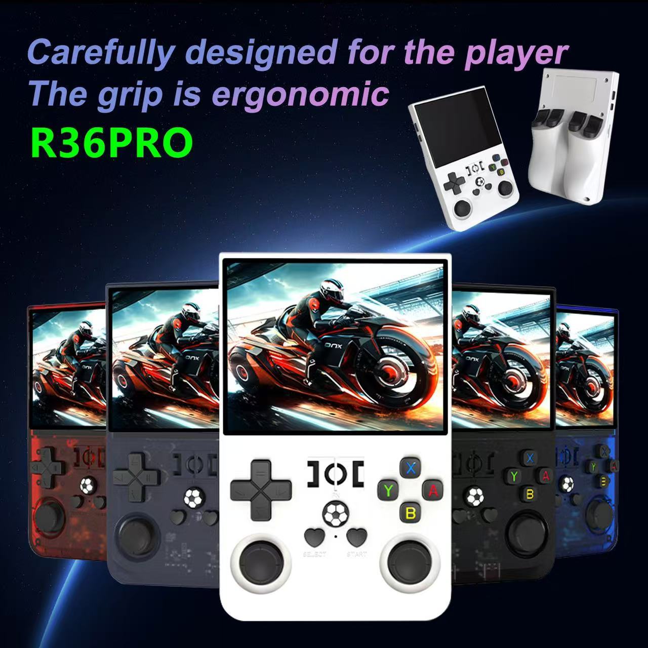 New R36PRO R36MAX Open Source  - Retro Gaming Arcade Console 评论和价格