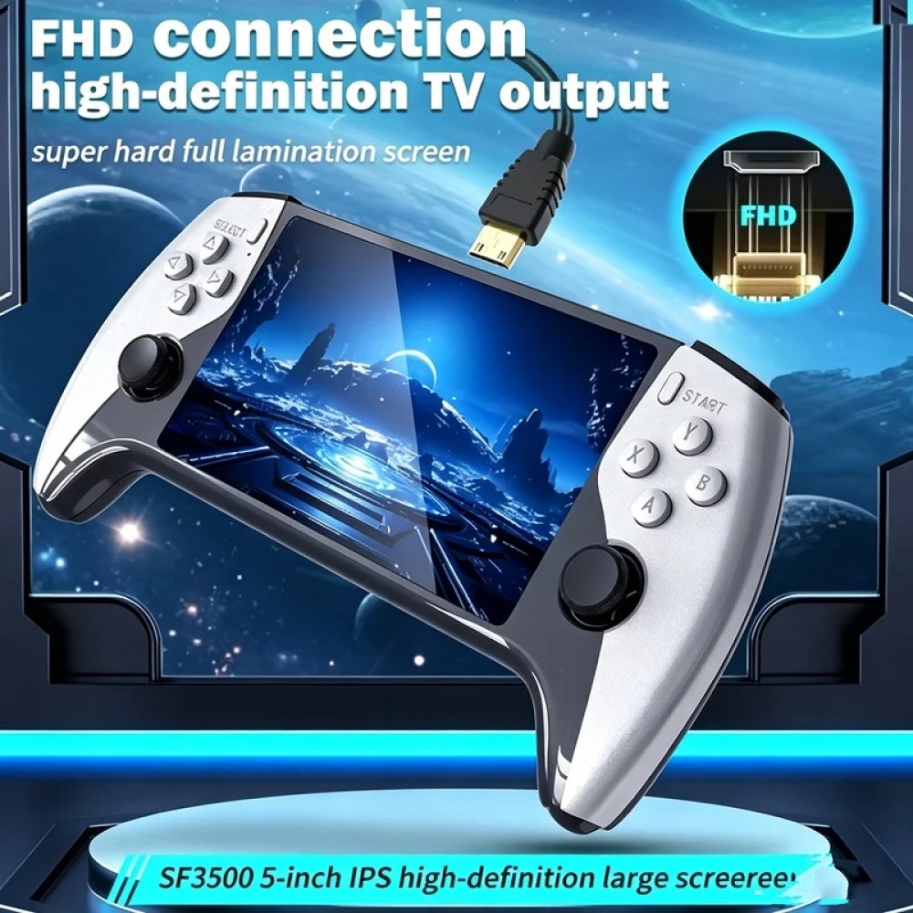 SF3500 5 inch Handheld Game Co - Retro Gaming Gameboy 评论和价格